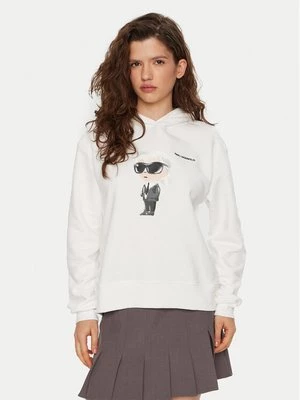 Obrázek produktu KARL LAGERFELD Mikina A1W20083 Bílá Regular Fit
