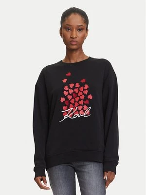 Obrázek produktu KARL LAGERFELD Mikina A3W20006 Černá Regular Fit