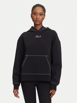 Obrázek produktu KARL LAGERFELD Mikina A3W20011 Černá Relaxed Fit