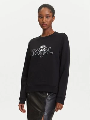 Obrázek produktu KARL LAGERFELD Mikina A3W20056 Černá Regular Fit