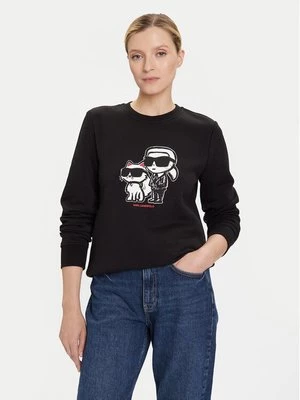 Obrázek produktu KARL LAGERFELD Mikina A4W20045 Černá Regular Fit