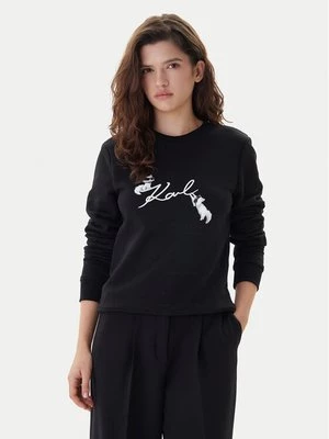 Obrázek produktu KARL LAGERFELD Mikina B1W20031 Černá Regular Fit