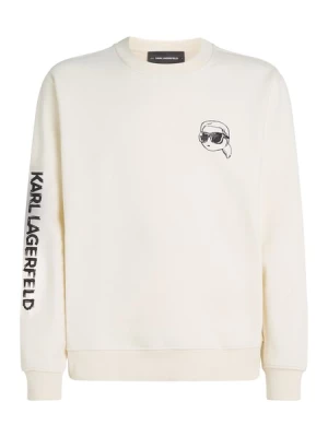 Obrázek produktu Karl Lagerfeld Mikina 'Ikon'  krémová / černá