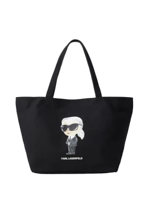 Obrázek produktu Karl Lagerfeld Nákupní taška 'IKON'  krémová / šedá / černá / bílá