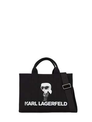 Obrázek produktu Karl Lagerfeld Nákupní taška 'Ikon'  tělová / šedá / černá / bílá