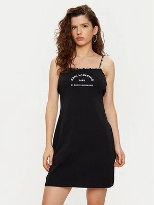 Obrázek produktu KARL LAGERFELD Noční košile A1W46081 Černá Regular Fit