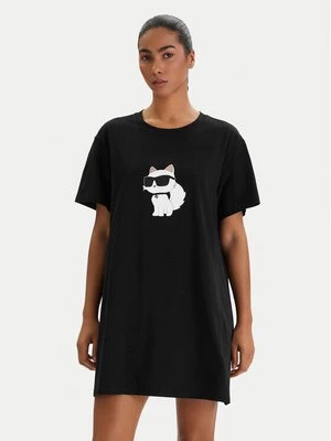Obrázek produktu KARL LAGERFELD Noční košile B1W45003 Černá Relaxed Fit