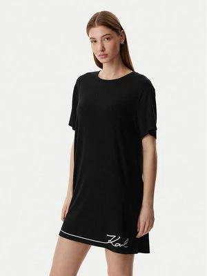 Obrázek produktu KARL LAGERFELD Noční košile B1W45009 Černá Regular Fit