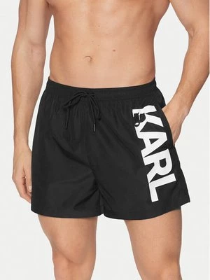 Obrázek produktu KARL LAGERFELD Plavecké šortky A1M46013 Černá Regular Fit