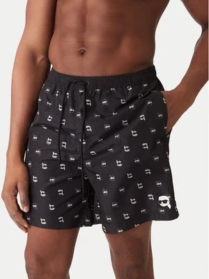Obrázek produktu KARL LAGERFELD Plavecké šortky A3M46007 Černá Regular Fit