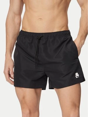 Obrázek produktu KARL LAGERFELD Plavecké šortky B1M46011 Černá Regular Fit