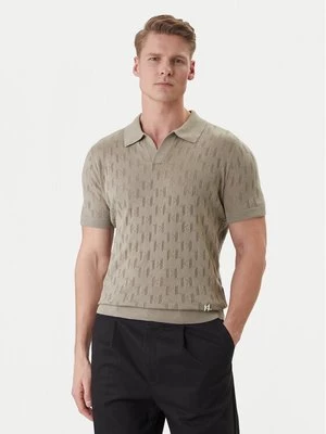 Obrázek produktu KARL LAGERFELD Polokošile 655005 562301 Khaki Slim Fit