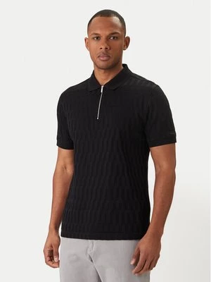 Obrázek produktu KARL LAGERFELD Polokošile 745008 562203 Černá Regular Fit