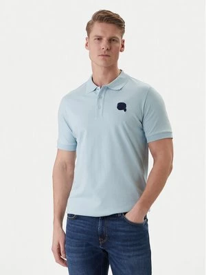 Obrázek produktu KARL LAGERFELD Polokošile 745015 562231 Světle modrá Regular Fit