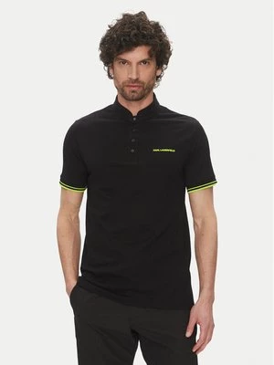 Obrázek produktu KARL LAGERFELD Polokošile 745022 552232 Černá Regular Fit