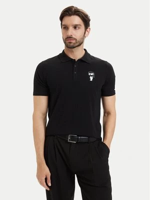 Obrázek produktu KARL LAGERFELD Polokošile 745024 563221 Černá Regular Fit