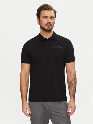 Obrázek produktu KARL LAGERFELD Polokošile 745094 551225 Černá Regular Fit