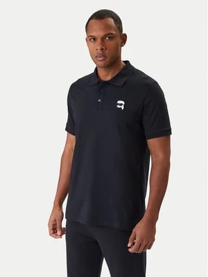 Obrázek produktu KARL LAGERFELD Polokošile 745710 561224 Tmavomodrá Regular Fit