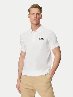 Obrázek produktu KARL LAGERFELD Polokošile 745780 500235 Bílá Regular Fit