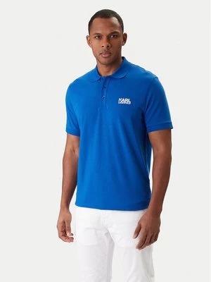 Obrázek produktu KARL LAGERFELD Polokošile 745780 561235 Modrá Regular Fit