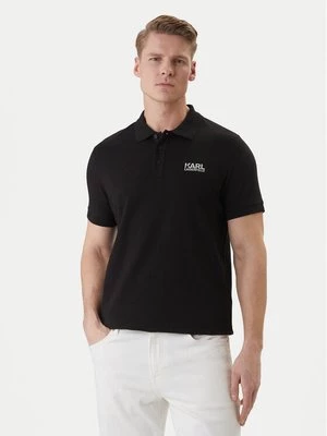 Obrázek produktu KARL LAGERFELD Polokošile 745780 562235 Černá Regular Fit