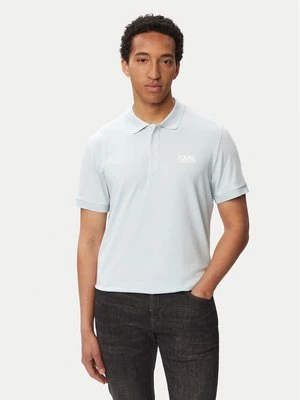 Obrázek produktu KARL LAGERFELD Polokošile 745780 563235 Světle modrá Regular Fit