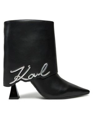 Obrázek produktu KARL LAGERFELD Polokozačky KL32044A Černá