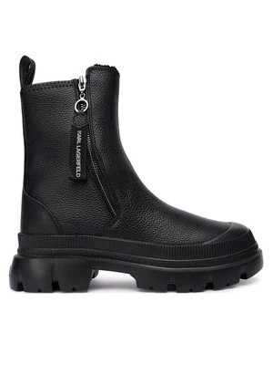 Obrázek produktu KARL LAGERFELD Polokozačky KL43566 Černá