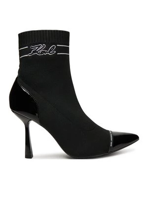 Obrázek produktu KARL LAGERFELD Polokozačky Pandara KL31357 Černá