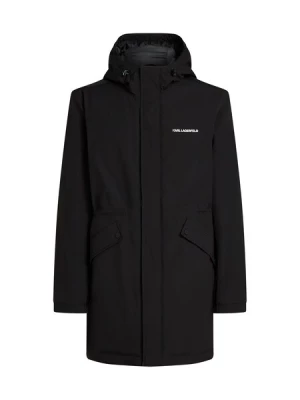 Obrázek produktu Karl Lagerfeld Přechodová parka  černá / bílá