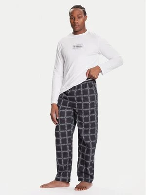 Obrázek produktu KARL LAGERFELD Pyžamo A4M45001 Bílá Regular Fit