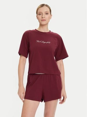 Obrázek produktu KARL LAGERFELD Pyžamo A4W45012 Bordó Regular Fit