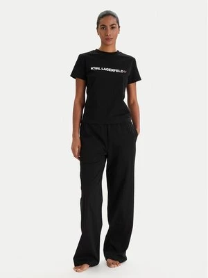 Obrázek produktu KARL LAGERFELD Pyžamo B1W45004 Černá Regular Fit