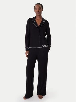 Obrázek produktu KARL LAGERFELD Pyžamo B1W45010 Černá Relaxed Fit
