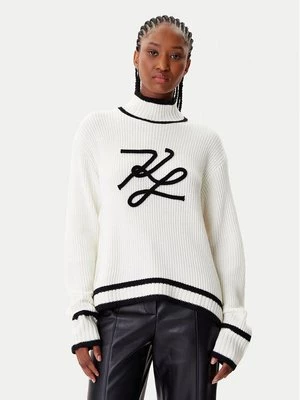Obrázek produktu KARL LAGERFELD Rolák A4W18051 Bílá Regular Fit