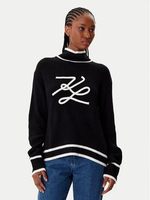 Obrázek produktu KARL LAGERFELD Rolák A4W18051 Černá Regular Fit
