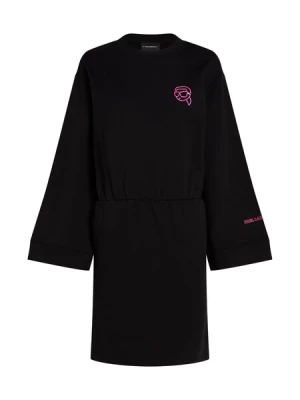 Obrázek produktu Karl Lagerfeld Šaty 'IKONIK'  pink / černá