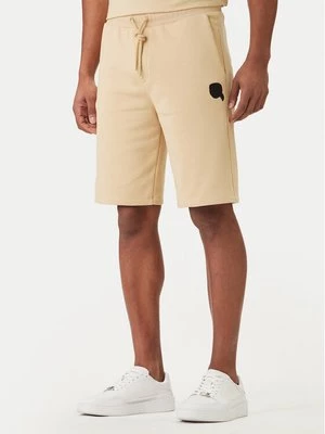 Obrázek produktu KARL LAGERFELD Sportovní kraťasy 705118 562900 Béžová Loose Fit