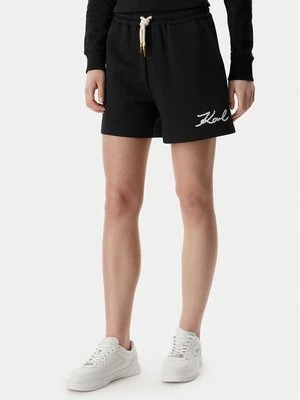 Obrázek produktu KARL LAGERFELD Sportovní kraťasy B2W10124 Černá Regular Fit