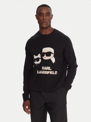 Obrázek produktu KARL LAGERFELD Svetr 655030 554306 Černá Regular Fit