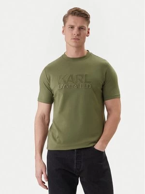 Obrázek produktu KARL LAGERFELD T-Shirt 755035 562221 Zelená Regular Fit