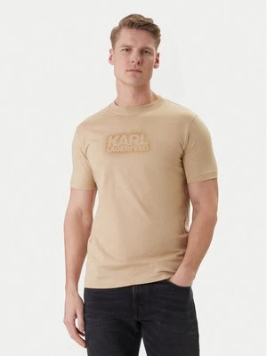 Obrázek produktu KARL LAGERFELD T-Shirt 755060 562242 Béžová Regular Fit