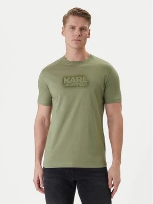 Obrázek produktu KARL LAGERFELD T-Shirt 755060 562242 Zelená Regular Fit