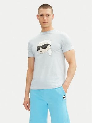 Obrázek produktu KARL LAGERFELD T-Shirt 755073 552251 Světle modrá Regular Fit