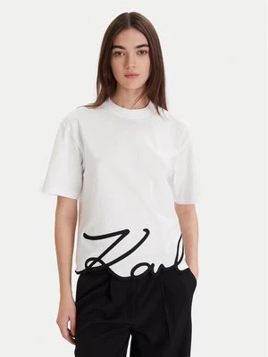 Obrázek produktu KARL LAGERFELD T-Shirt A1W17013 Bílá Regular Fit