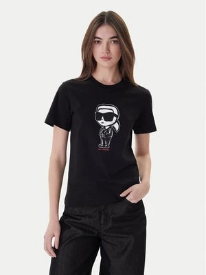 Obrázek produktu KARL LAGERFELD T-Shirt A1W17126 Černá Regular Fit