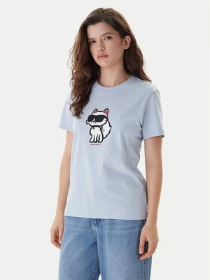 Obrázek produktu KARL LAGERFELD T-Shirt A1W17128 Světle modrá Regular Fit