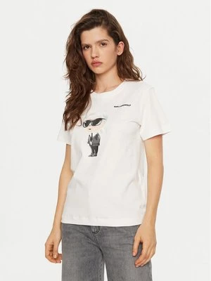 Obrázek produktu KARL LAGERFELD T-Shirt A1W17130 Bílá Regular Fit