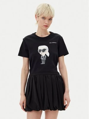 Obrázek produktu KARL LAGERFELD T-Shirt A1W17130 Černá Regular Fit