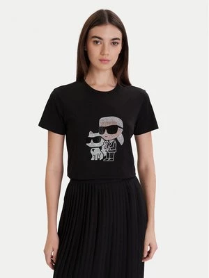 Obrázek produktu KARL LAGERFELD T-Shirt A1W17131 Černá Regular Fit